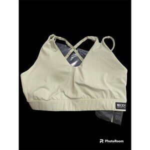 Cotton On Body Curve Ultimate sports bra Women's 14 Large Pistachio Crossback